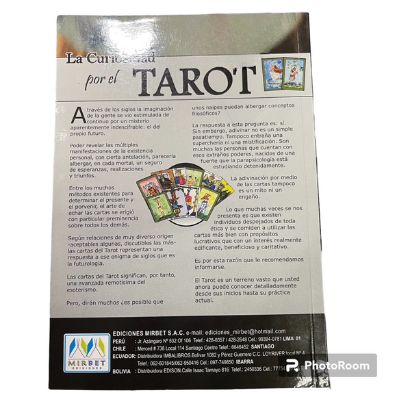 Libro Tarot significado, tiradas y más en español - Picture 2 of 2